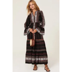 Area Stars Hudson Dress Geo Print Midi XS